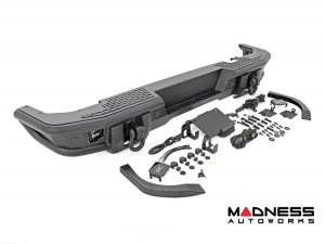 Ford Bronco Rear Bumper - Tubular - w/ Black Series Cube Lights Ford Bronco Rear Bumper - Tubular - w/ Black Series Cube Lights